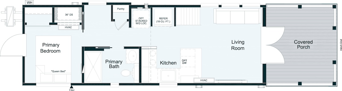 Optional LayoutDoor in Bedroom / Pantry & Nook / Front French Door